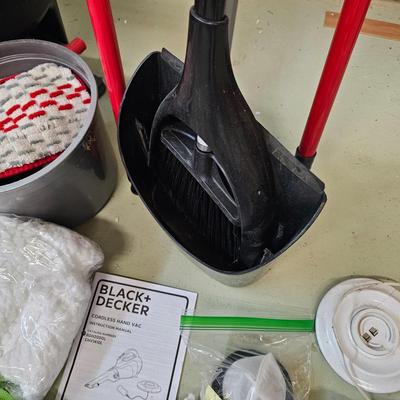 Bissel and Black+Decker Vacuums and More Cleaning Items (BS-JS)