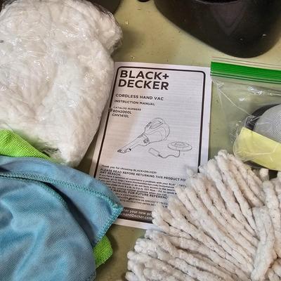 Bissel and Black+Decker Vacuums and More Cleaning Items (BS-JS)