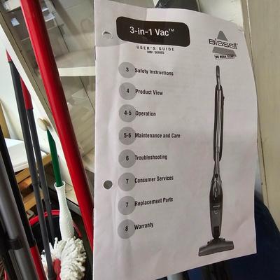 Bissel and Black+Decker Vacuums and More Cleaning Items (BS-JS)