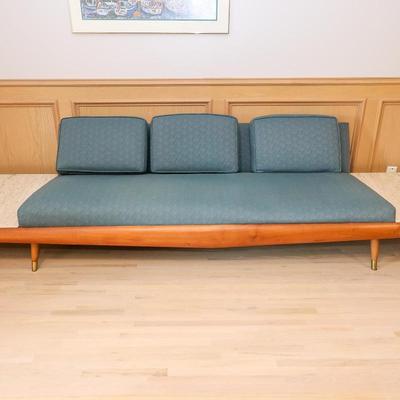 Lot 1: Vintage Adrian Pearsall Style Mid-century Modern Couch