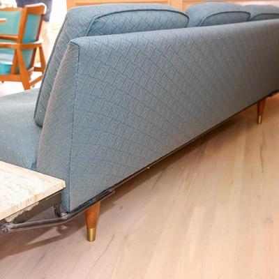 Lot 1: Vintage Adrian Pearsall Style Mid-century Modern Couch