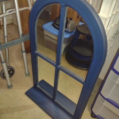 Four Panel Arch Top Mirror