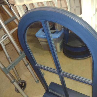 Four Panel Arch Top Mirror
