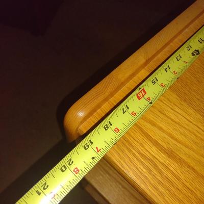 Laminate Wood Grain Finish Office Worktable or Printer Stand on Castors