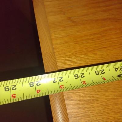 Laminate Wood Grain Finish Office Worktable or Printer Stand on Castors