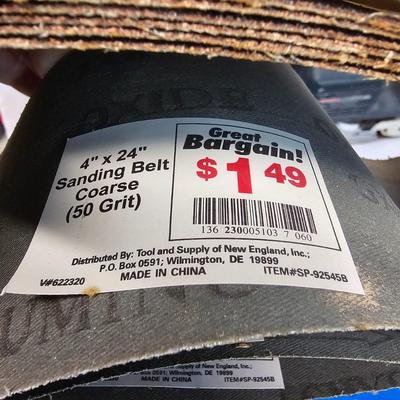 Bosch 4" Hand Belt Sander & Accessories (BS-JS)