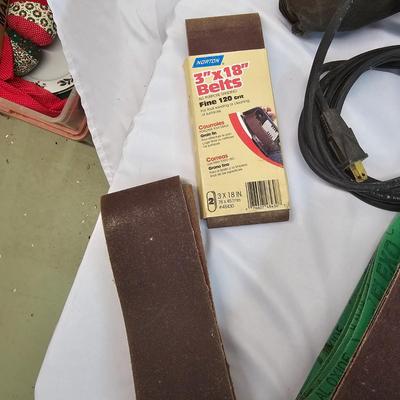 Bosch 4" Hand Belt Sander & Accessories (BS-JS)