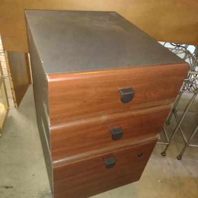 Three Drawer Filing Cabinet Choice A