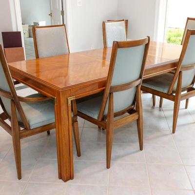 Lot 4: Drexel Accolade Dining table with 6 Chairs
