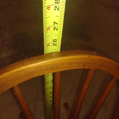 Vintage Wood Child's Rocking Chair