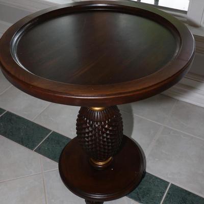 Lot 9: Pineapple Side Table