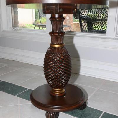 Lot 9: Pineapple Side Table