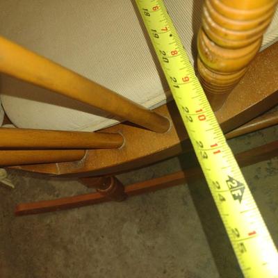 Vintage Spindle Back Rocking Chair