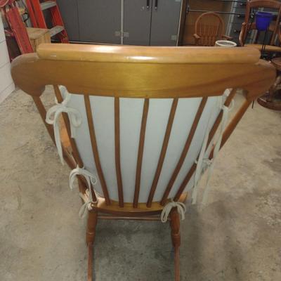 Vintage Spindle Back Rocking Chair