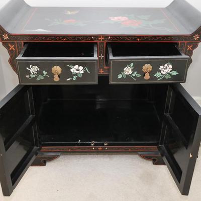 Lot 11: Asian Side Table