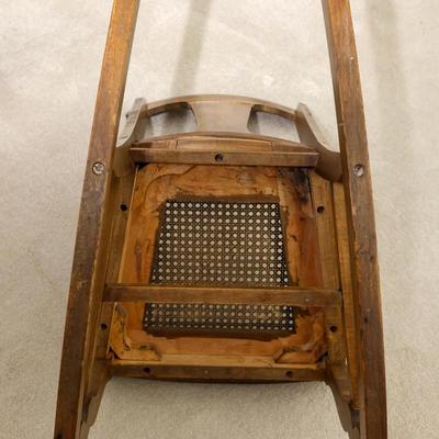 Lot 13: Wooden Rocking Chair