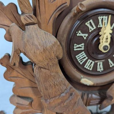 Vintage Germany Cuckoo Clock For Parts Only