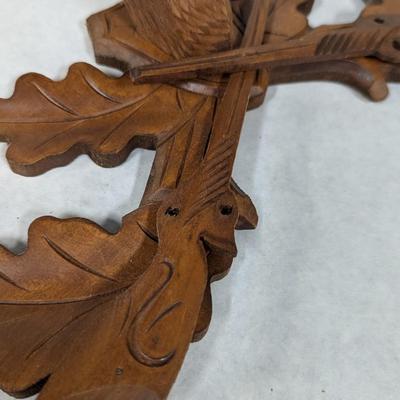 Vintage Germany Cuckoo Clock For Parts Only