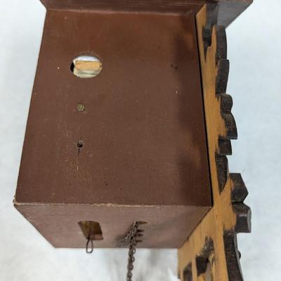 Vintage West Germany Cuckoo Clock No Weights