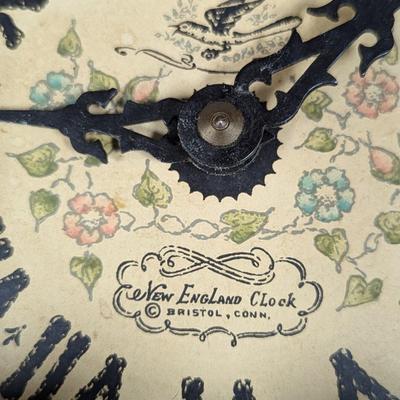 Vintage 8-Day New England Clock Co USA The American Cuckoo Clock No Weights