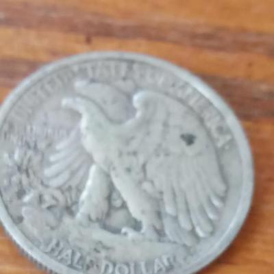 LOT 71 1939-S WALKING LIBERTY HALF DOLLAR