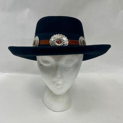 Women’s Black Cowboy Hat Size 6 1/8