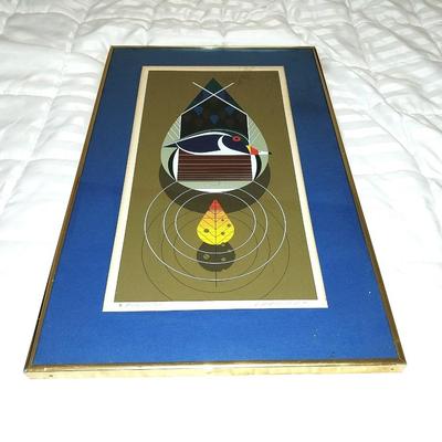FRAMED WOOD DUCK "BEST DRESSED" BY CHARLIE HARPER