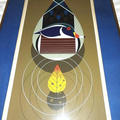 FRAMED WOOD DUCK "BEST DRESSED" BY CHARLIE HARPER