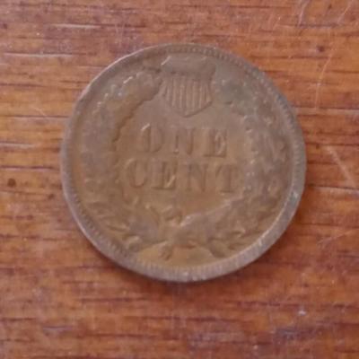 LOT 76 EARLY INDIAN HEAD PENNY