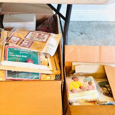 Craft & Knitting Table Deal Lot