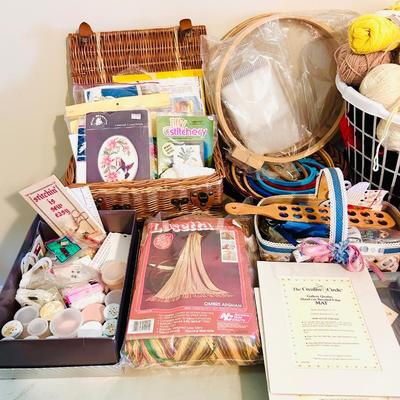 Craft & Knitting Table Deal Lot