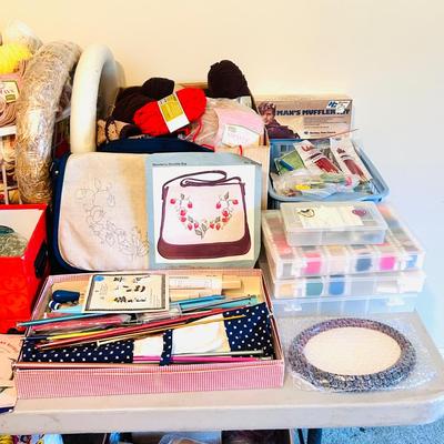 Craft & Knitting Table Deal Lot