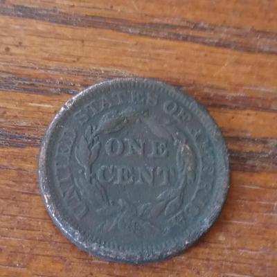 LOT 77 1845 LARGE CENT
