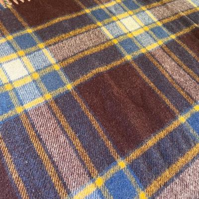 Two Vintage Wool Blanket Lot