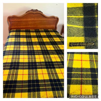 Two Vintage Wool Blanket Lot