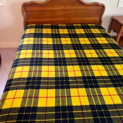 Two Vintage Wool Blanket Lot