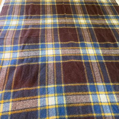 Two Vintage Wool Blanket Lot