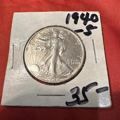 1940 S WALKING LIBERTY MS 63