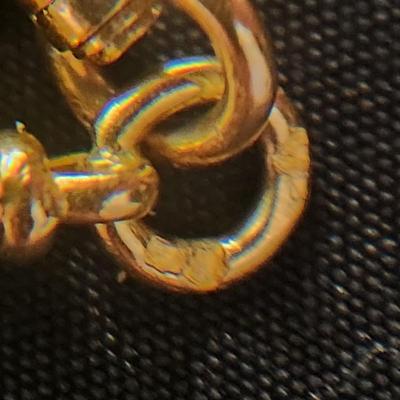 Vintage 18kt Gold 68" Chain Necklace