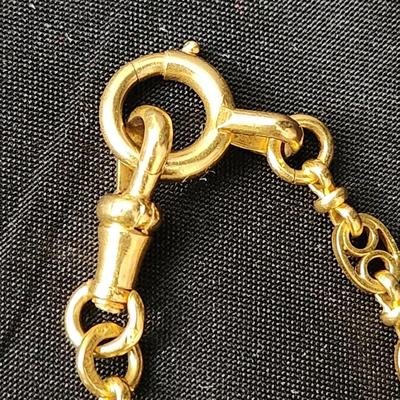 Vintage 18kt Gold 68" Chain Necklace