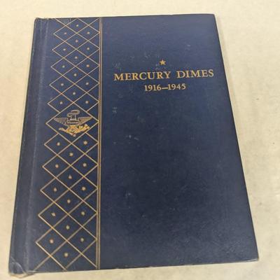 1916 - 1945 Mercury Dime Collection