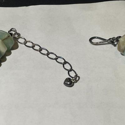 Jay King (DTR) Sterling Silver New Never Used Southwest Style Chunky Bead 18"-20" Adjustable Necklace Preowned from an Estate....