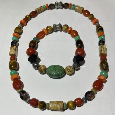 Jay King (DTR) Magnetic Clasps Sterling Silver New Never Used Fashion Beaded Interchangeable 24" Necklace or 17.5" Necklace...