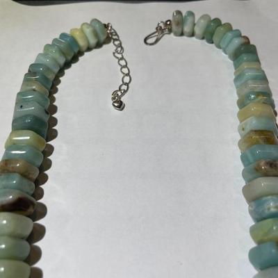 Jay King (DTR) Sterling Silver New Never Used Southwest Style Chunky Bead 18"-20" Adjustable Necklace Preowned from an Estate....
