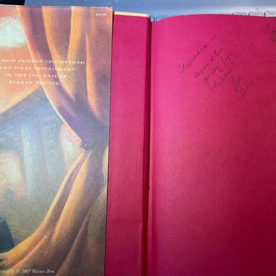 Harry Potter and the Deathly Hallows, 1st Edition 2007 by J. K. Rowling Hardcover in Fair-Good Condition as Pictured.