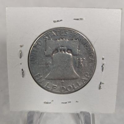 1951 S Franklin Half Dollar