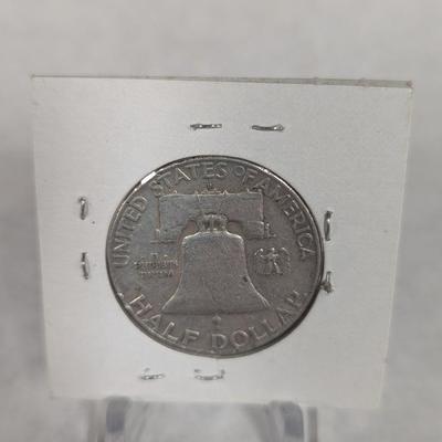 1952 D Franklin Half Dollar