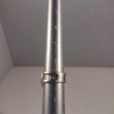 Three Sterling Silver and Stone Rings- Approx Total Weight 21.1 Grams (#62)