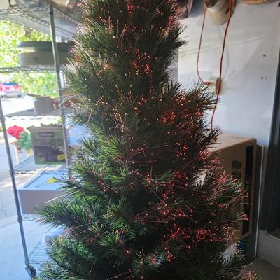 Fiber Optic Christmas Tree Changing color lights