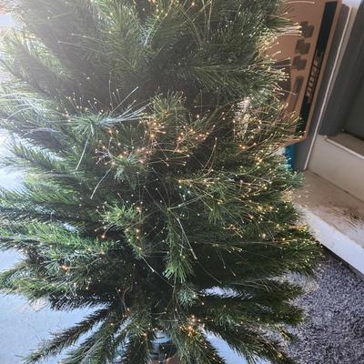 Fiber Optic Christmas Tree Changing color lights
